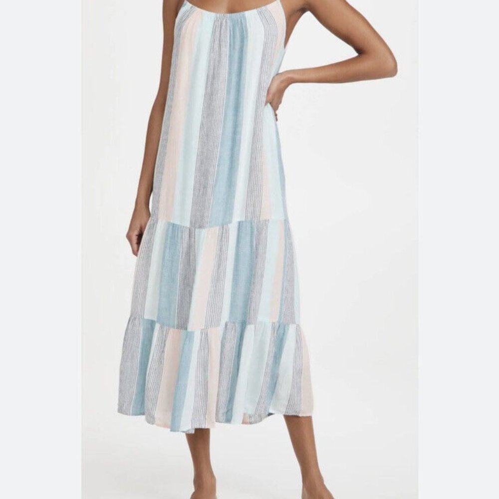 RAILS Womens Size XS Adora Dress - Highland Stripe Max Spaghetti Strap Flowy